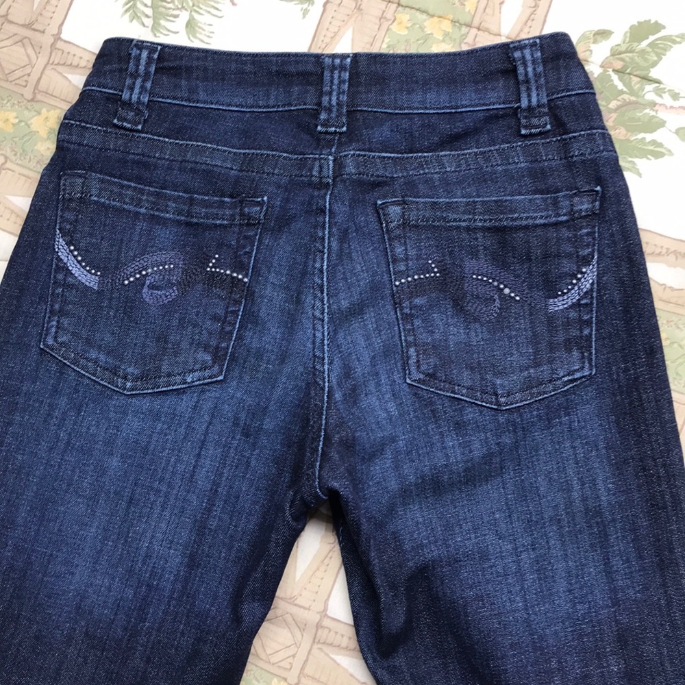 Lee Slender Secrets Dark Wash Denim Jeans 4